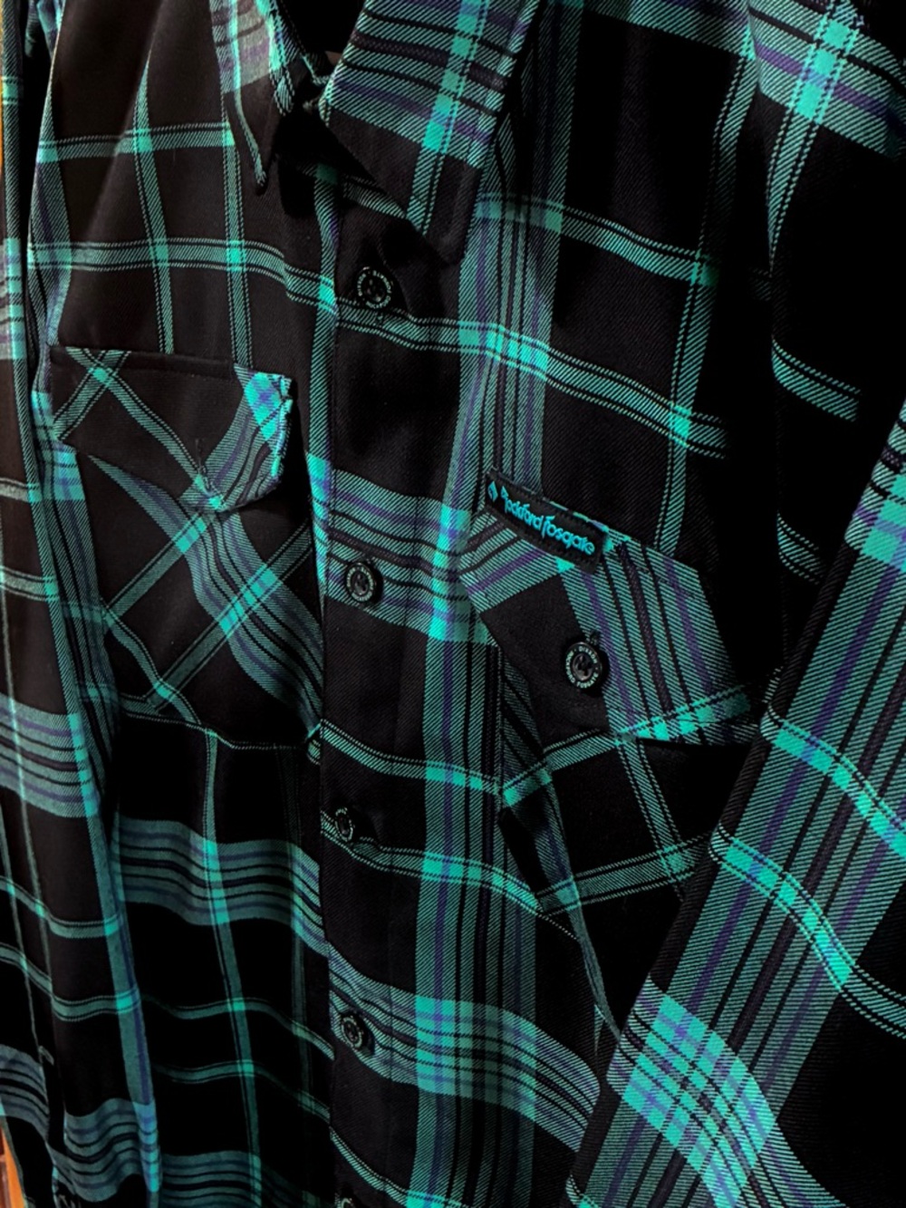 DIXXON Rockford Fosgate Flannel. 45th anniversary. New - Picture 3 of 10